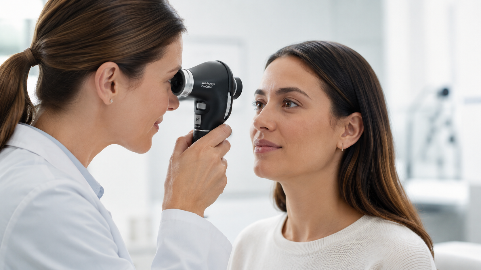 Oftalmoscópio PanOptic Plus: mais clareza, confiança e agilidade no exame ocular